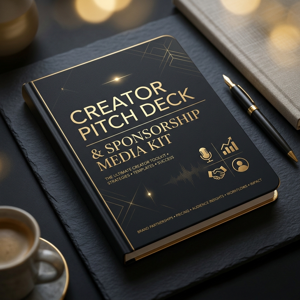Creator Sponsorship Pitch Deck